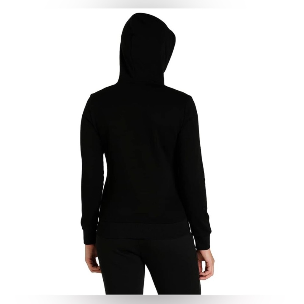 Puma Black & Gold Logo Hoodie – Size Large - Picture 3 of 9